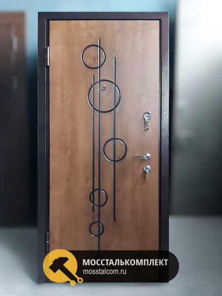 Плита MDF с рисунком из окружностей