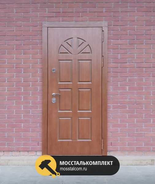 Уличная термодверь МДФ