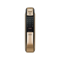 Samsung SHP-DP728 Gold (двухригельная врезная часть), Автомат, отпечаток пальца, RFID-Card
