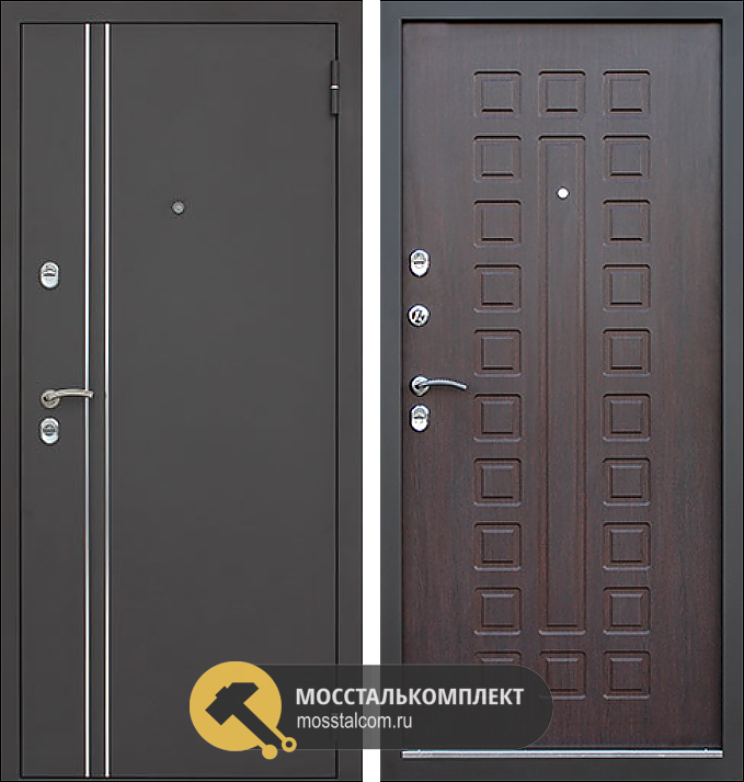 Стальная дверь Терморазрыв 3К «Арктика» (заказная)